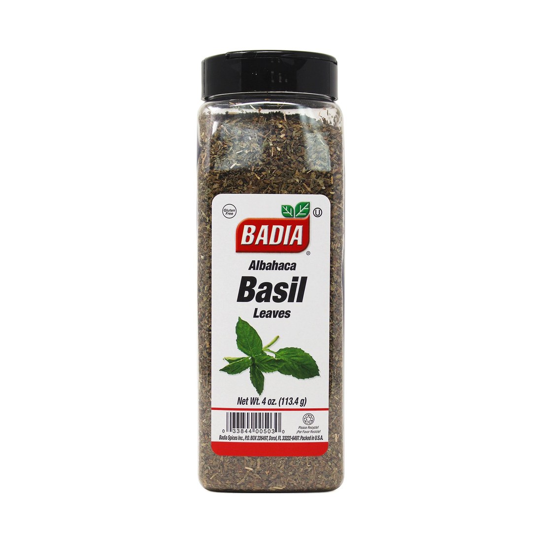 Basil Leaves Whole 4 Oz
