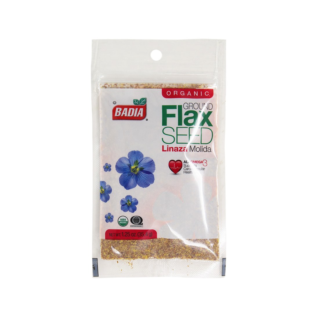 Organic Flax Seed Ground - 1.25 oz