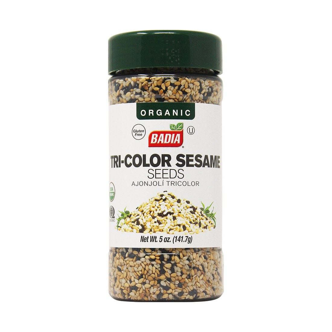 Organic Tri-Color Sesame Seeds 5 Oz