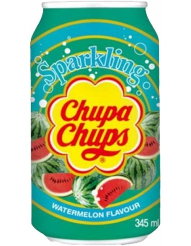 Chupa Chups Sparkling Watermelon Drink 345ml