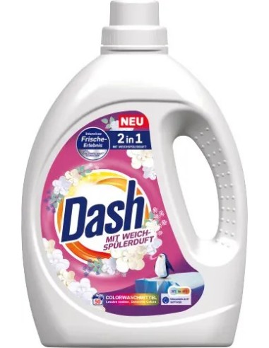 Dash 2in1 Color Detergent Liquid 50WL 2.25L
