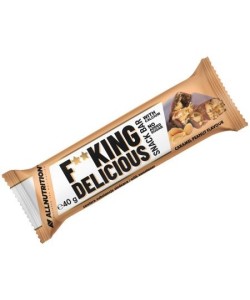 AllNutrition Fitking Delicious Snack Bar Caramel Peanut 40g