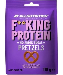 AllNutrition Fitking Protein Milk Chocolate Salted Pretzels 110g