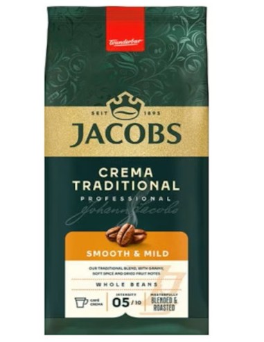 Jacobs Crema Traditional Coffee Beans 1kg