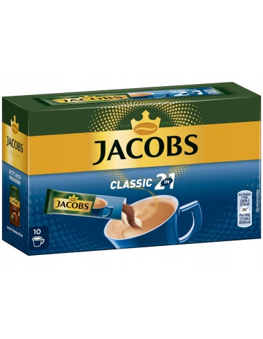 Jacobs Instant Coffee 2in1 Classic 10Pk 120g