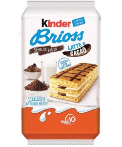 Kinder Brioss Latte & Cacao T10 280g
