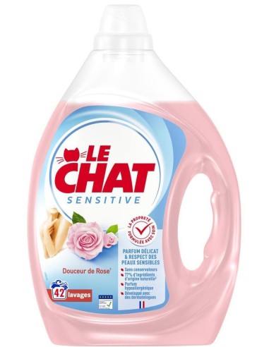 Le Chat Laundry Liquid Sensitive Rose 42WL 1.89L