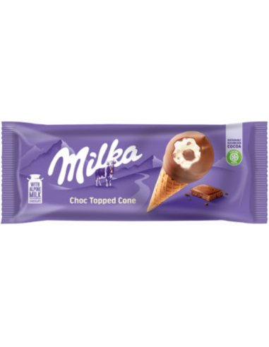 Milka Cone Ball Top Ice Cream 100ml