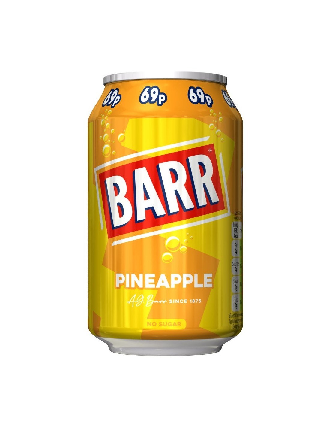 Barr Pineapple PM 69p 330ml