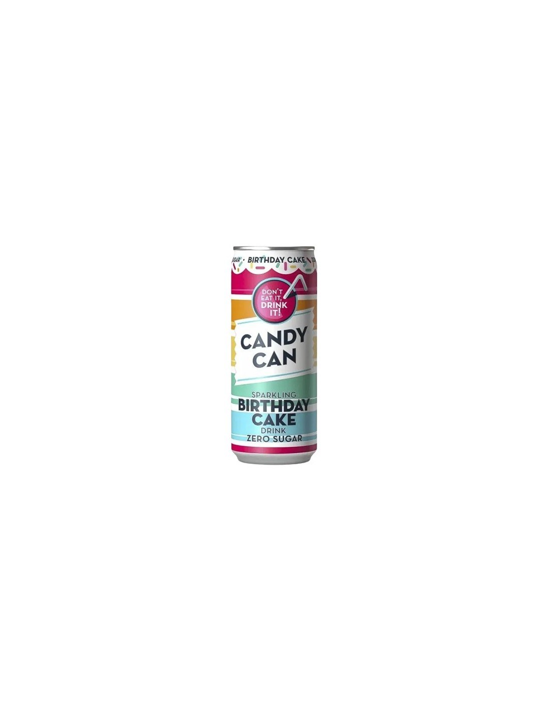 Candy Can Birthday Cake 330ml