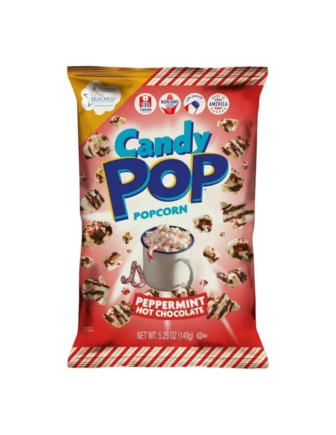 Candy Pop Peppermint Popcorn 149g