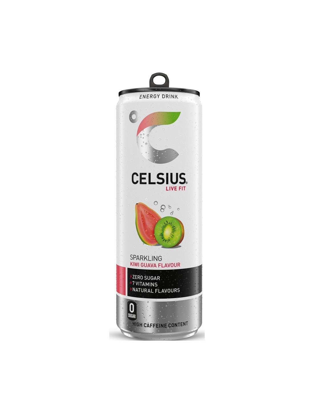 Celsius Energy Drink Sparkling Kiwi Guava 355ml