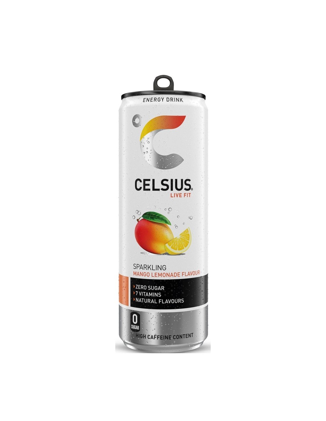Celsius Energy Drink Sparkling Mango Lemonade 355ml