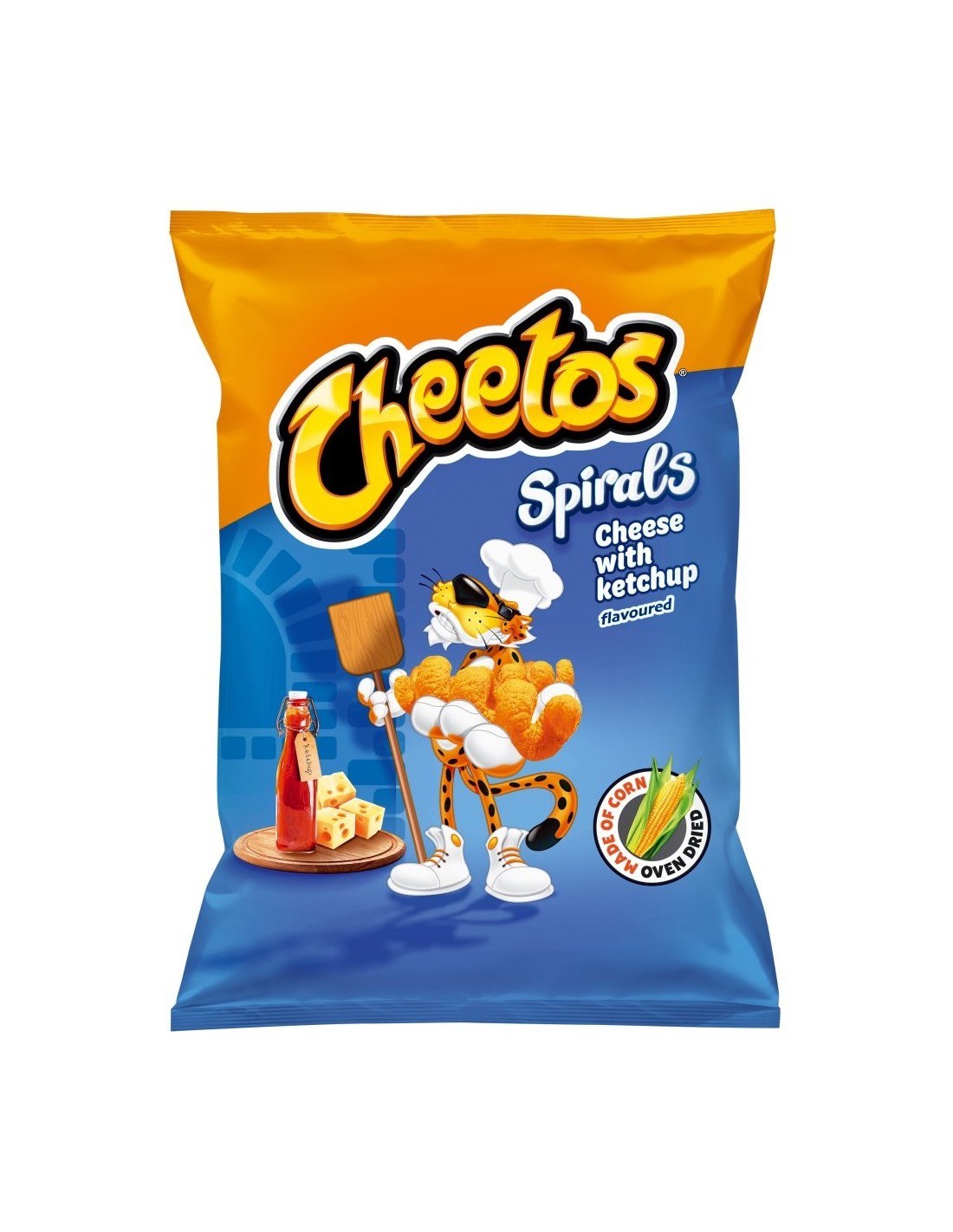 Cheetos Spiral Cheese & Ketchup 130g