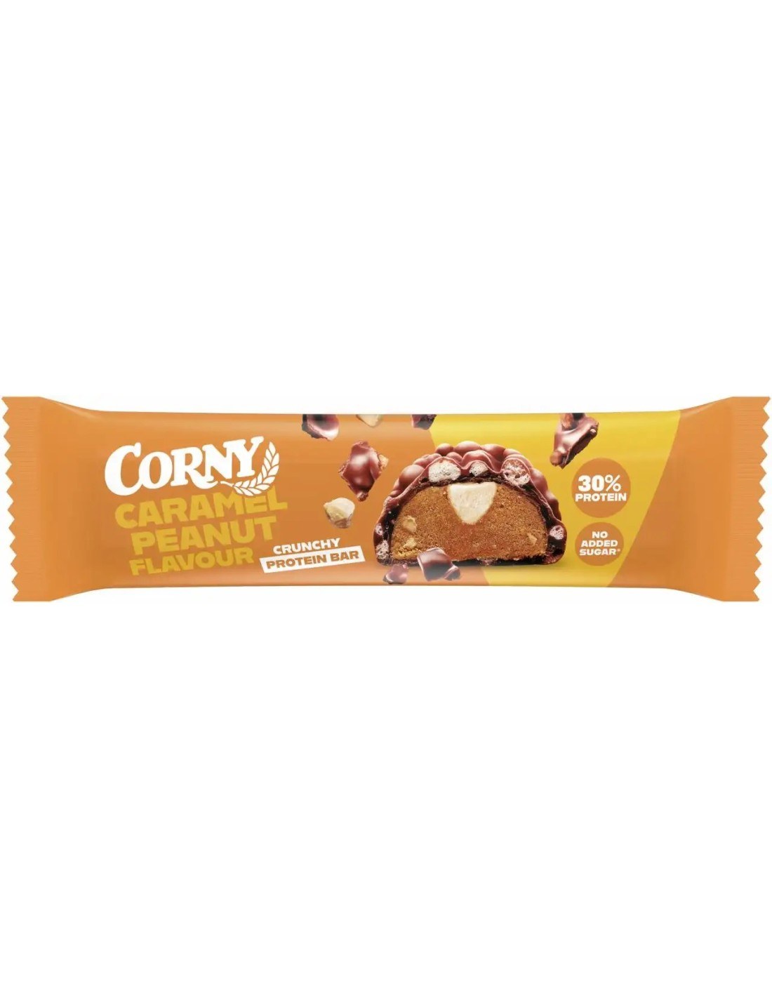 Corny Protein Crunchy Peanut Caramel 45g