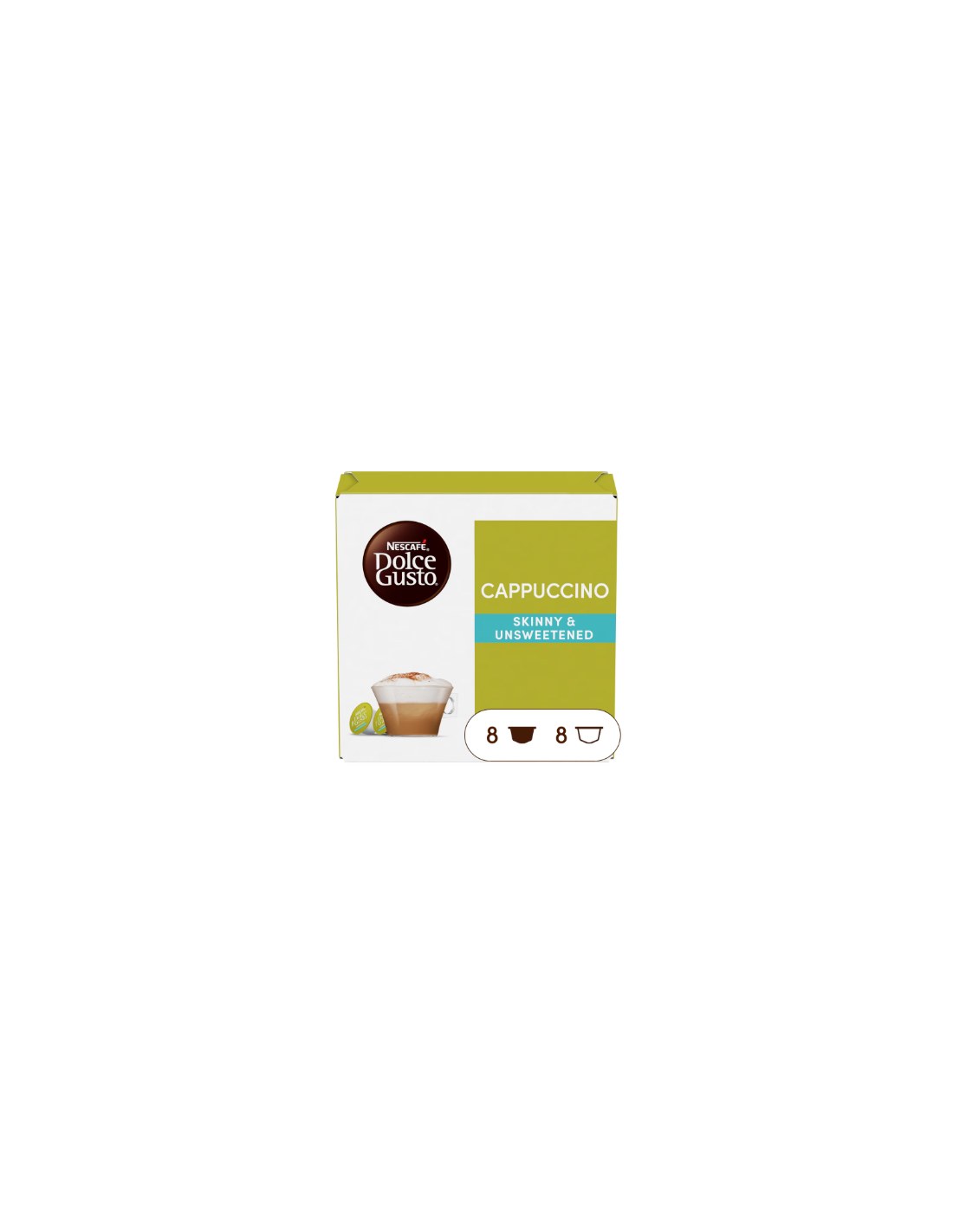 Nescafé Dolce Gusto Cappuccino Skinny & Unsweetened 186.4g