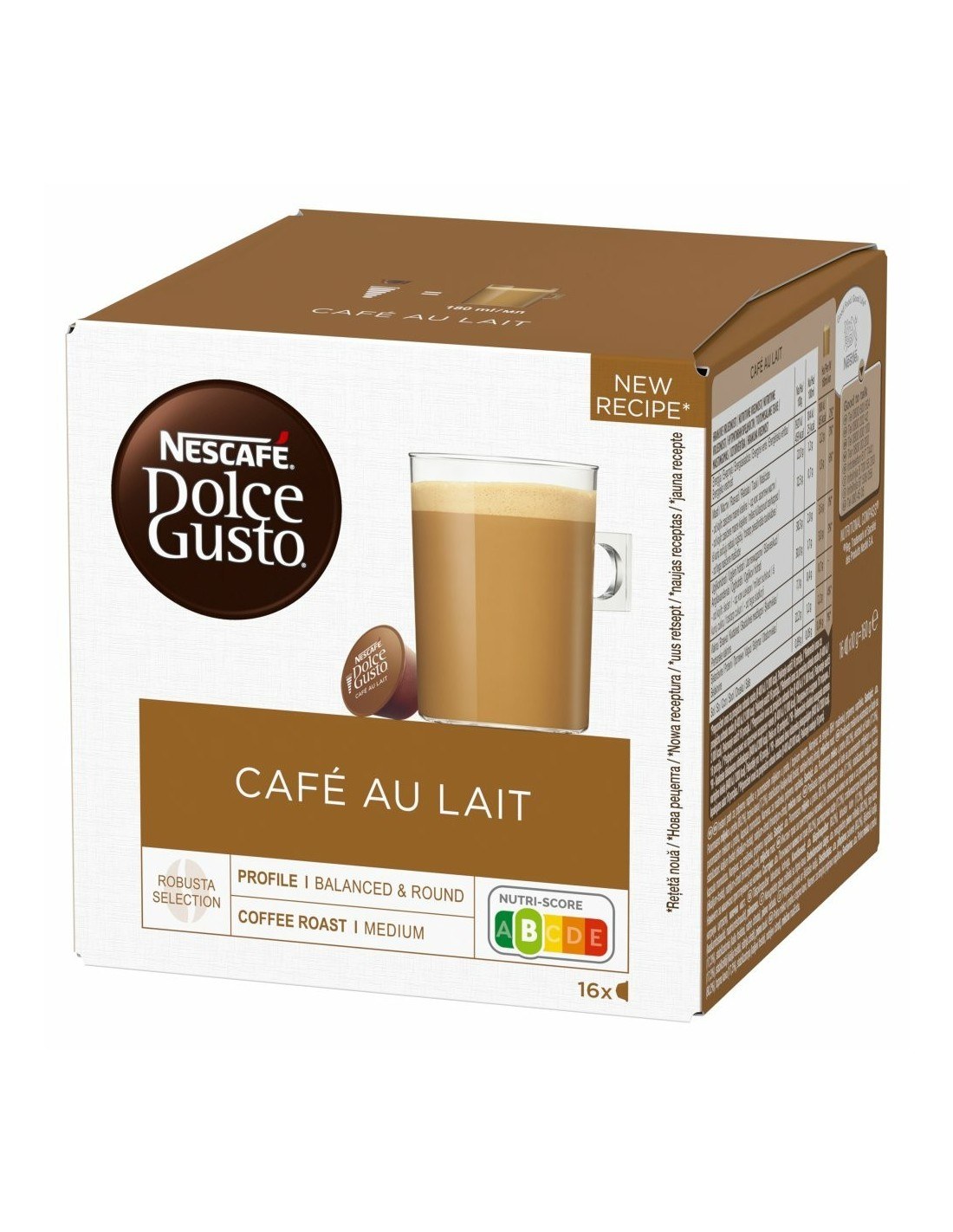 Nescafé Dolce Gusto Café au Lait 160g