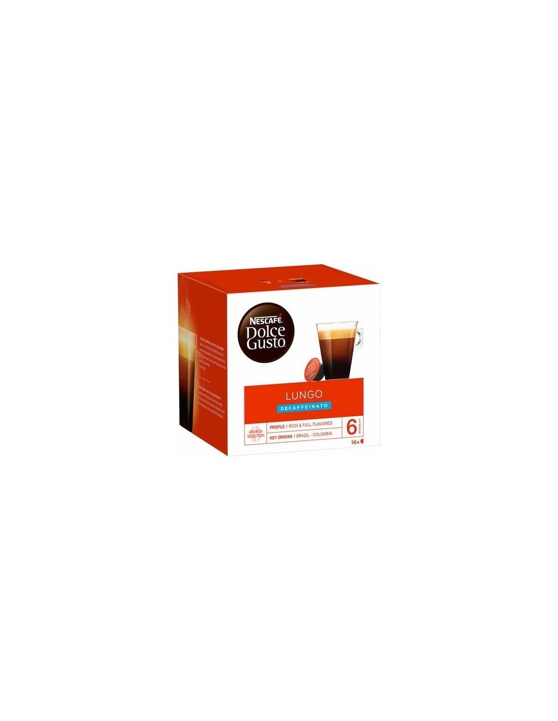 Nescafé Dolce Gusto Lungo Decaffeinato 112g