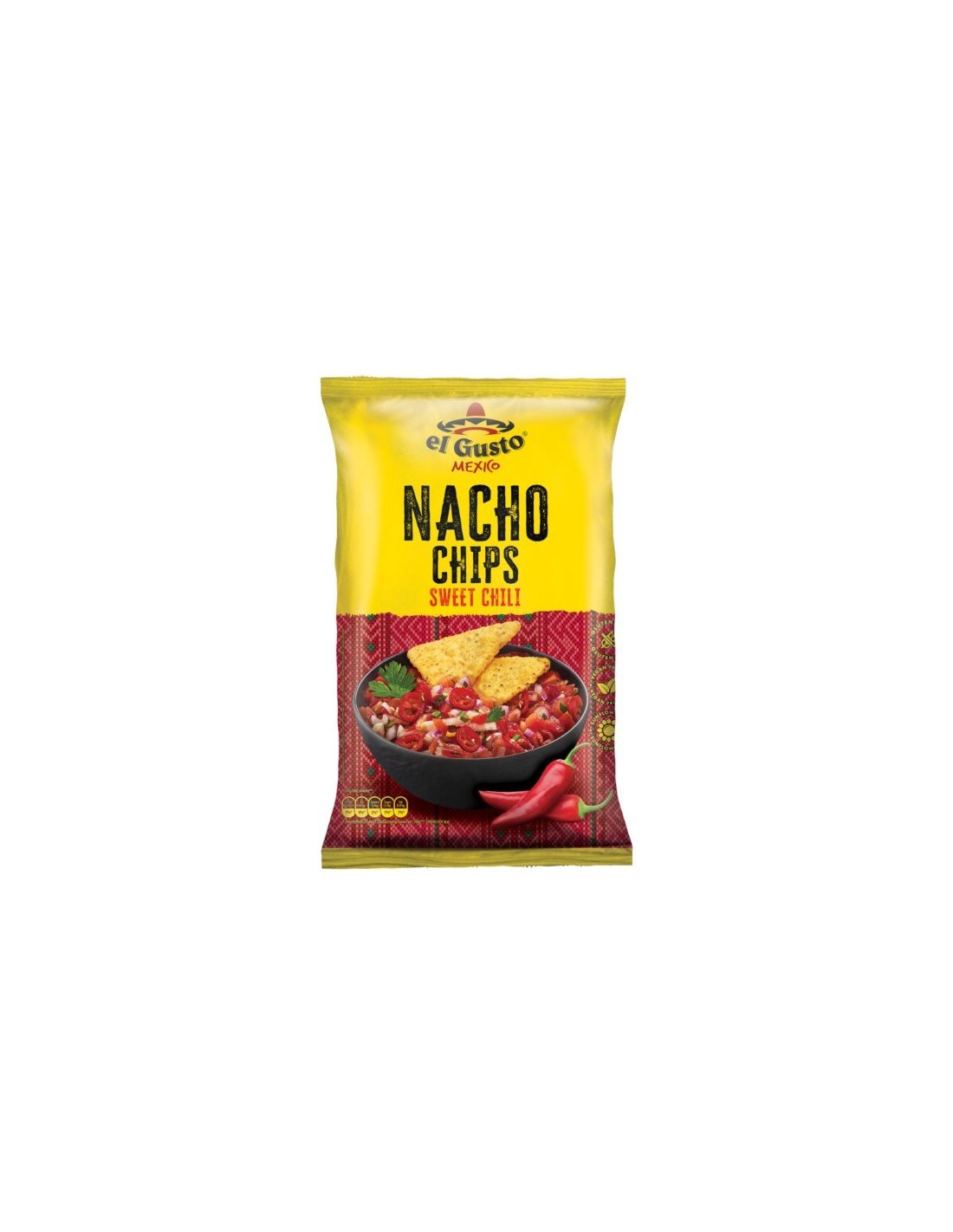 El Gusto Mexico Nacho Chips Sweet Chili 180g