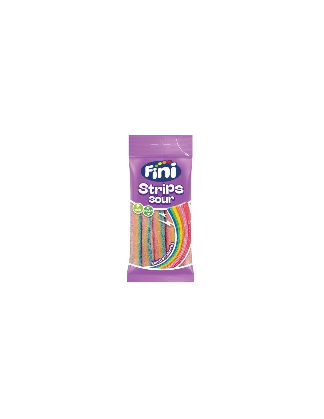Fini Strips Sour Rainbow 90g