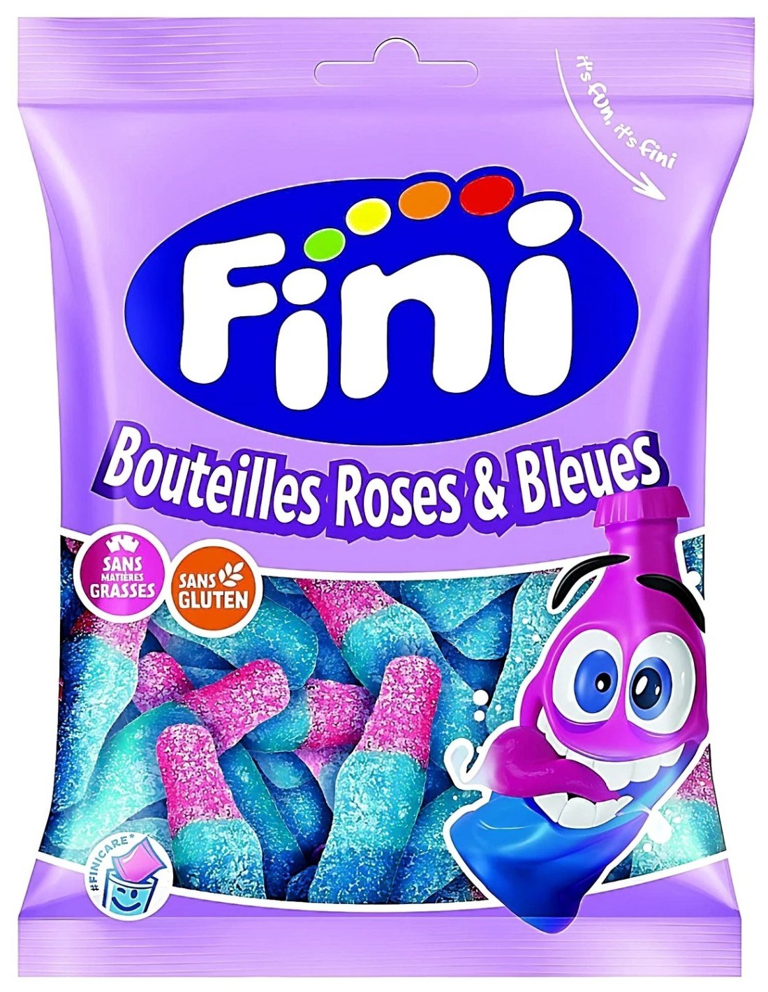 Fini Pink & Blue Bottles 90g
