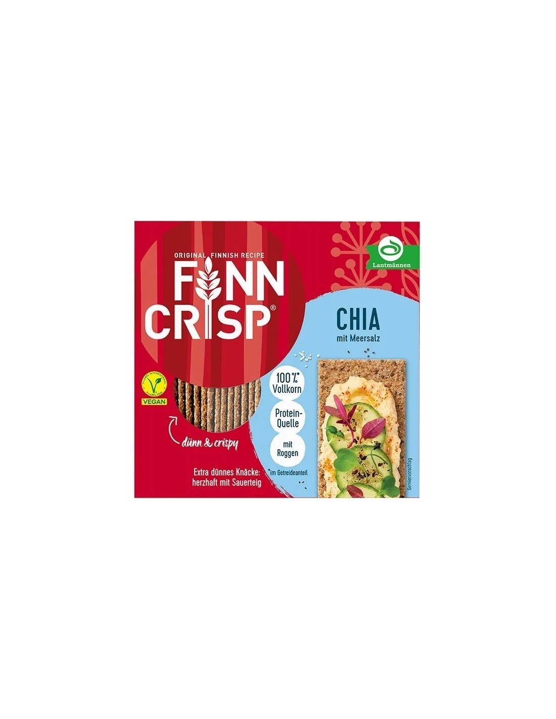 Finn Crisp Chia & Sea Salt 195g
