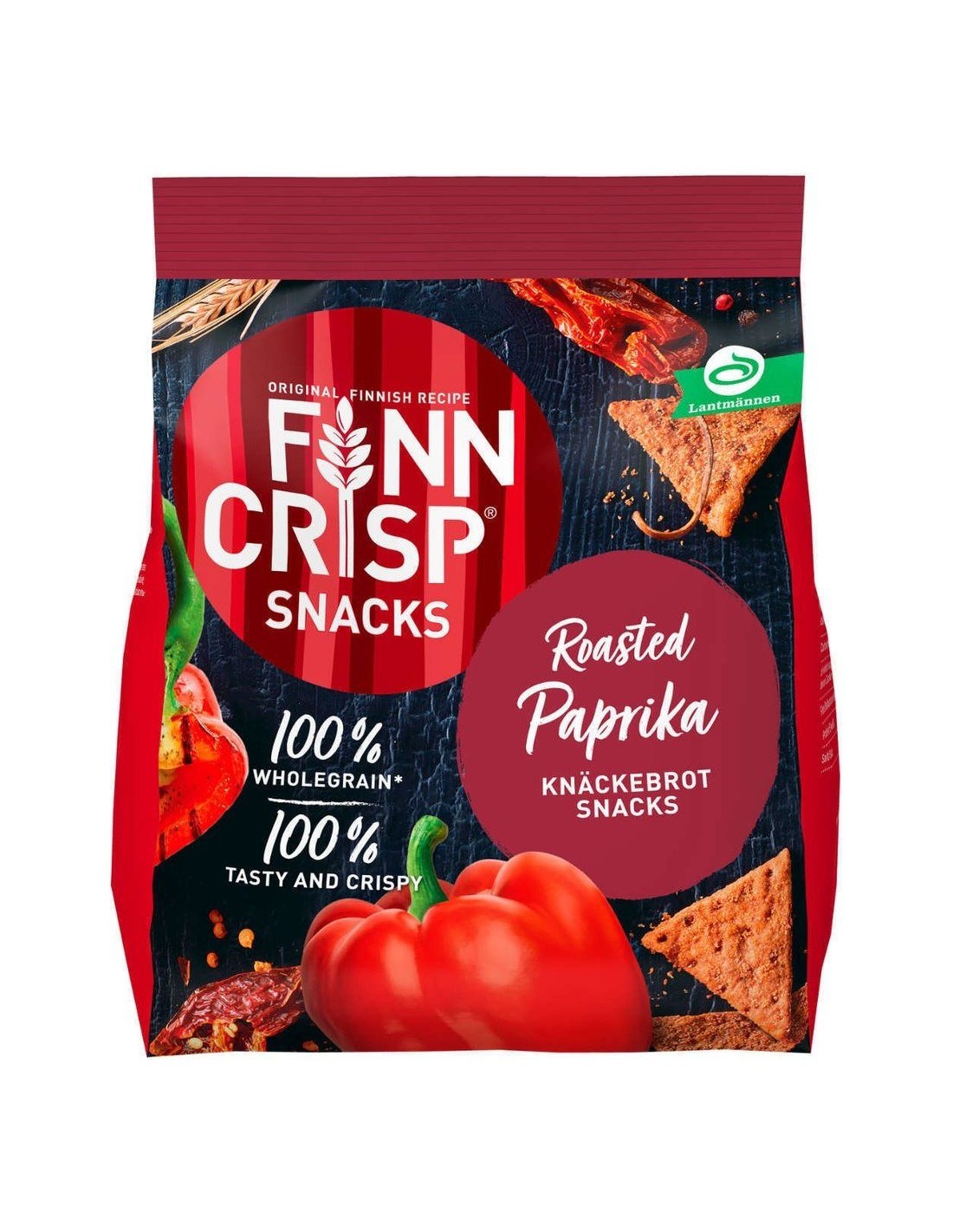 Finn Crisp Snack Roasted Pep & Chip 150g