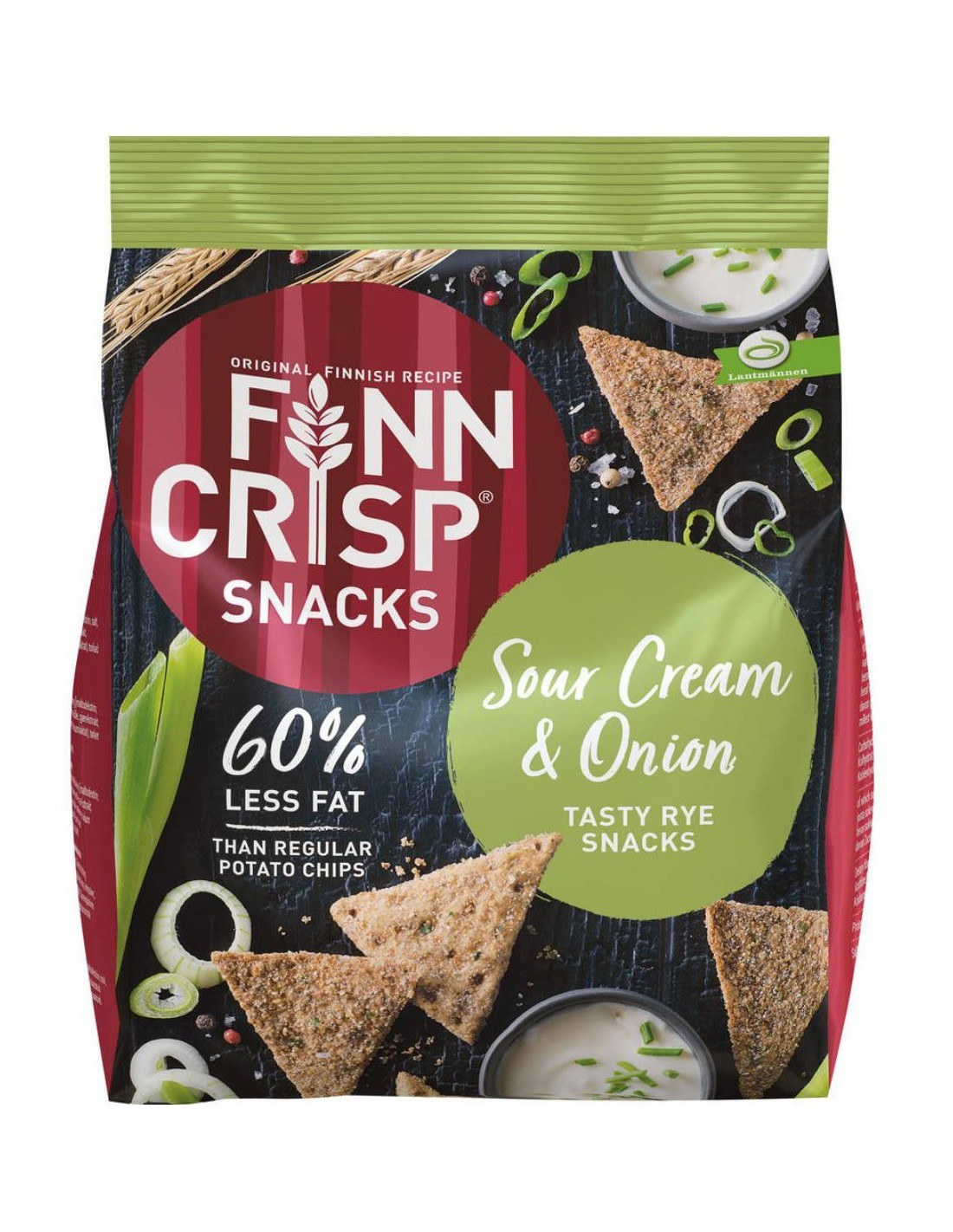 Finn Crisp Snack Sour Cream & Onion 150g