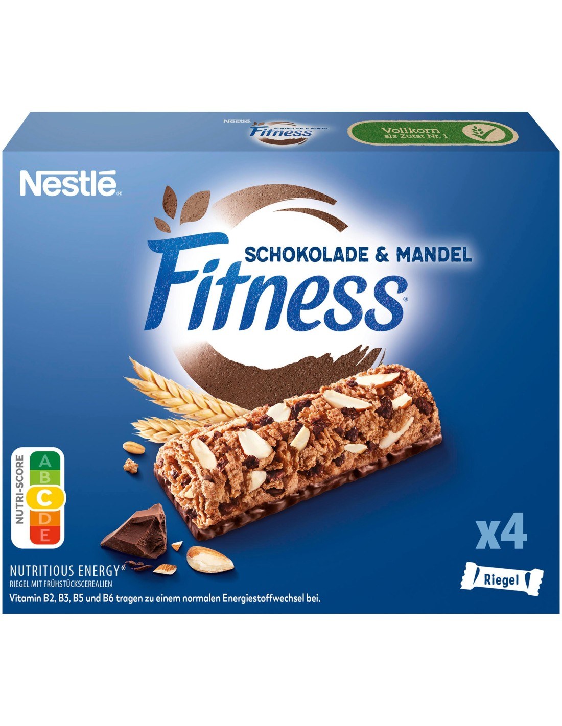 Nestlé Fitness Chocolate & Almond Bars 4Pk 94g