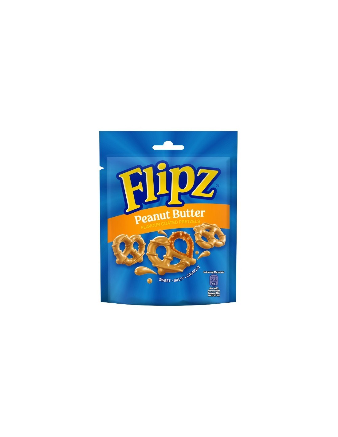 Flipz Peanut Butter Pretzels 90g
