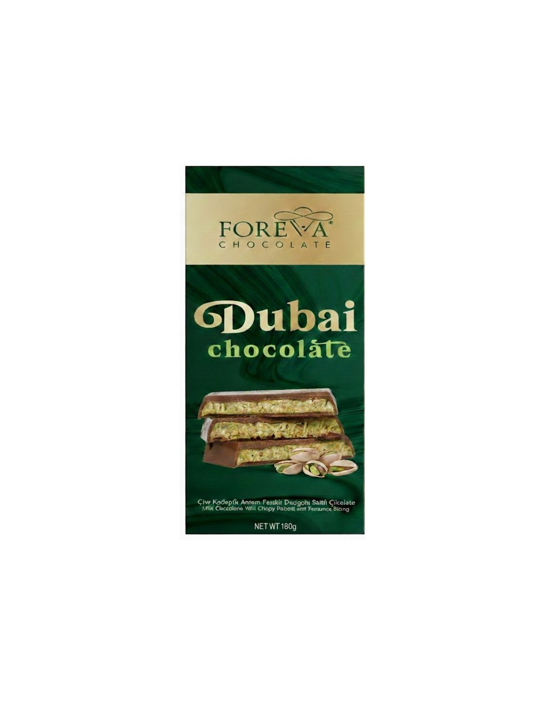 Foreva Chocolate Dubai Tablet Selection 180g