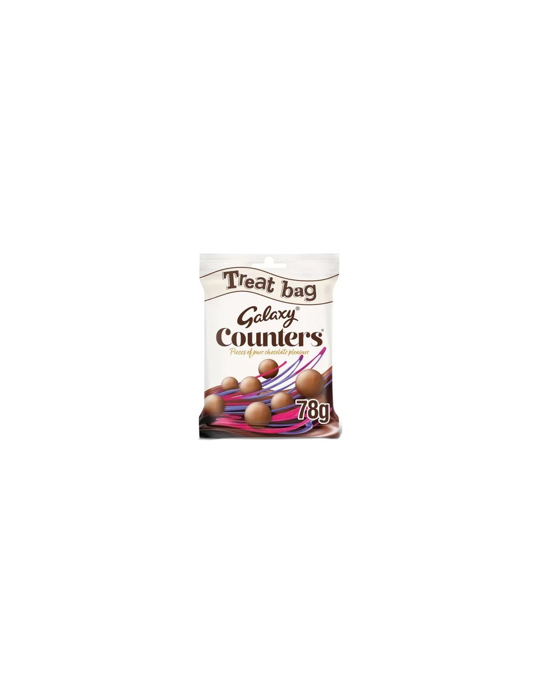 Galaxy Counters Milk Chocolate Buttons Treat Bag 78g