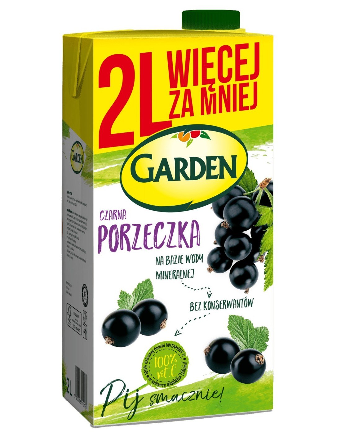 Garden Blackcurrant Drink 2L