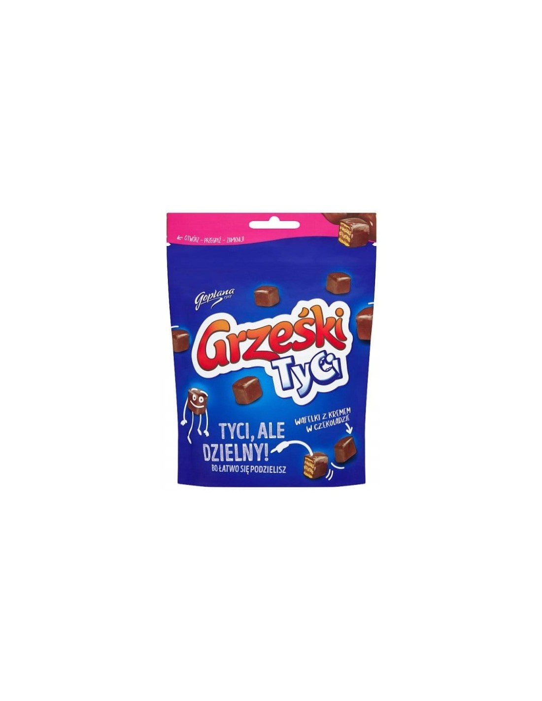 Goplana Bites Grześki Tyci Milk Choco 120g