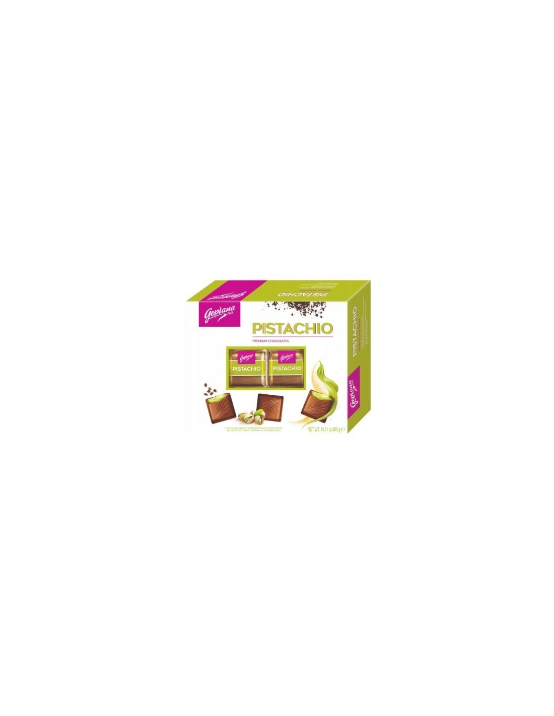 Goplana Pralines Pistachio 400g