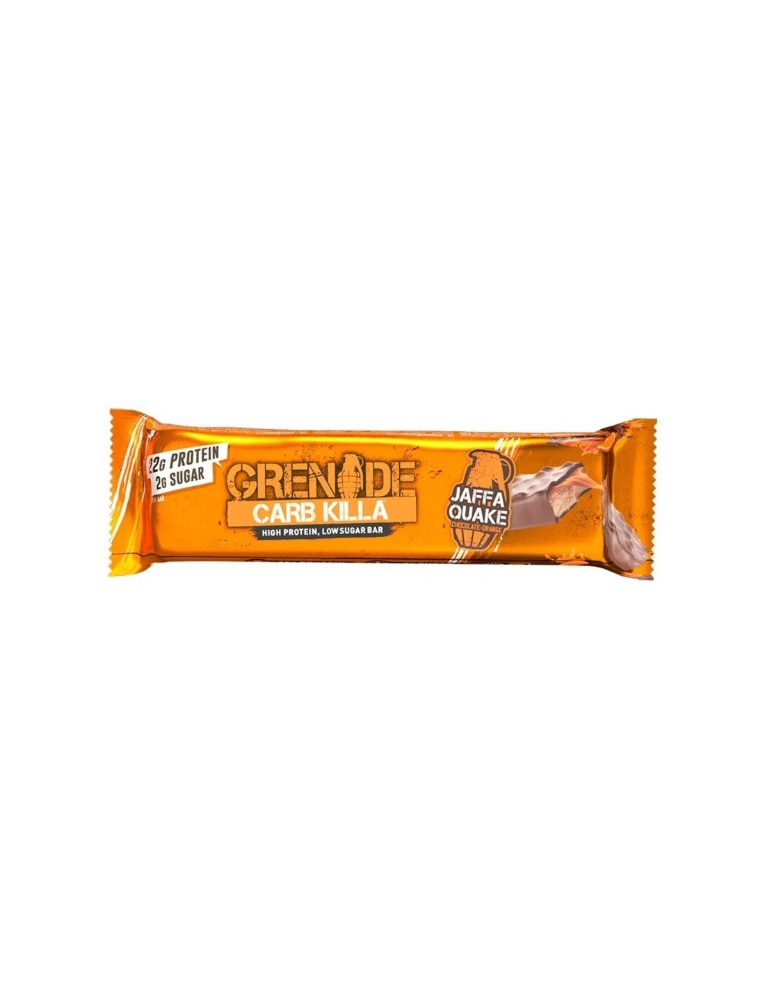 Grenade Carb Killa High Protein Bar Jaffa Quake Chocolate Orange 60g