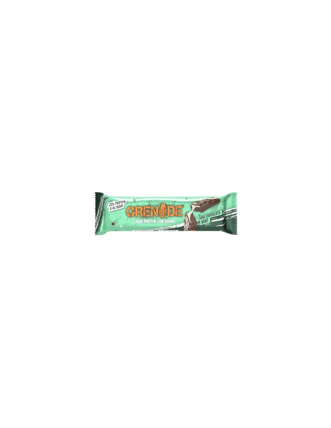 Grenade Carb Killa High Protein Low Sugar Bar Dark Chocolate Mint 60g