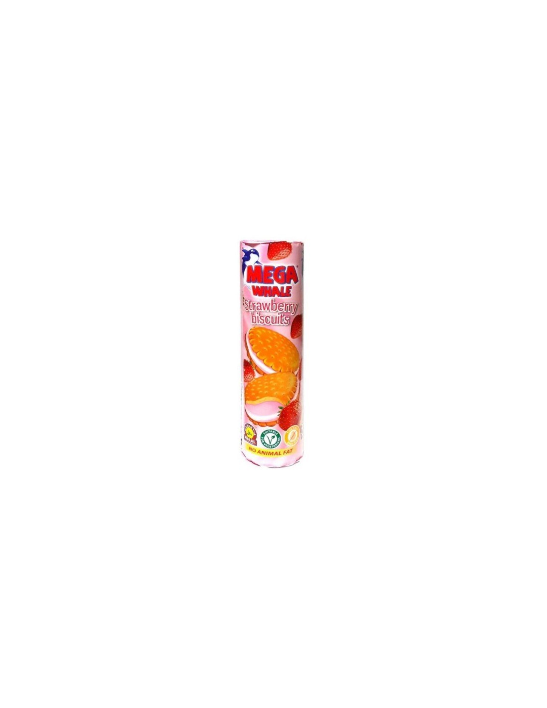 Gullon Mega Whale Strawberry Biscuits 500g