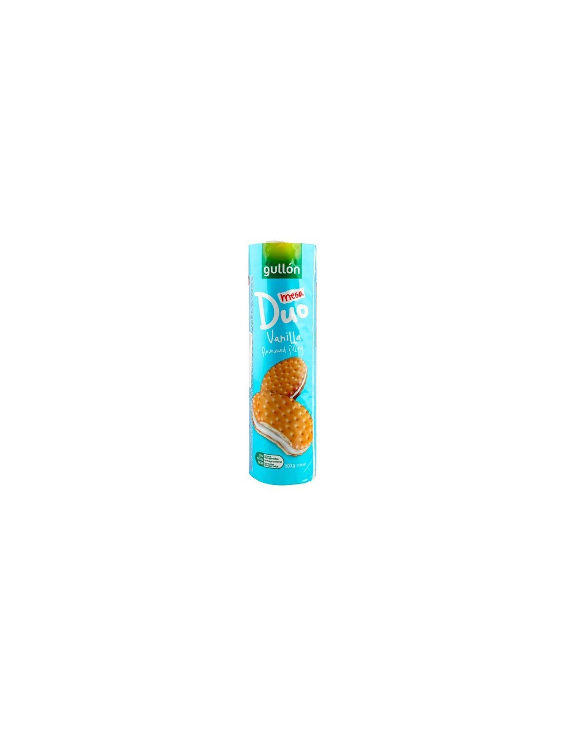 Gullon Mega Duo Vanilla Sandwich Biscuits 500g