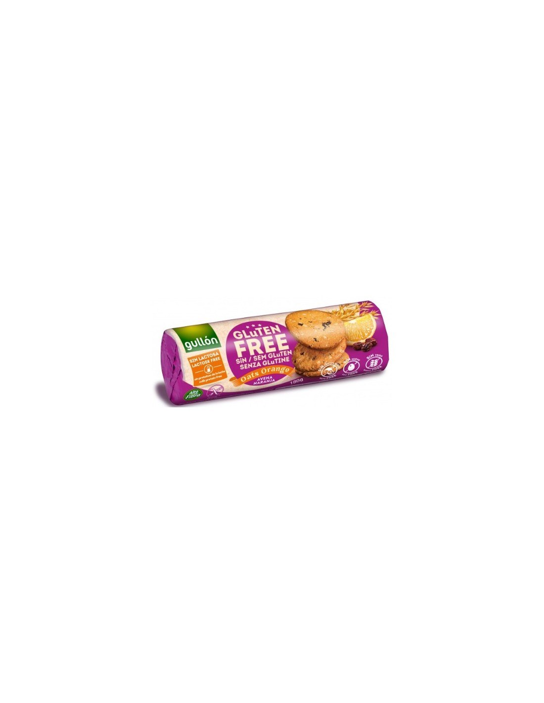 Gullon Gluten Free Orange and Oat 180g