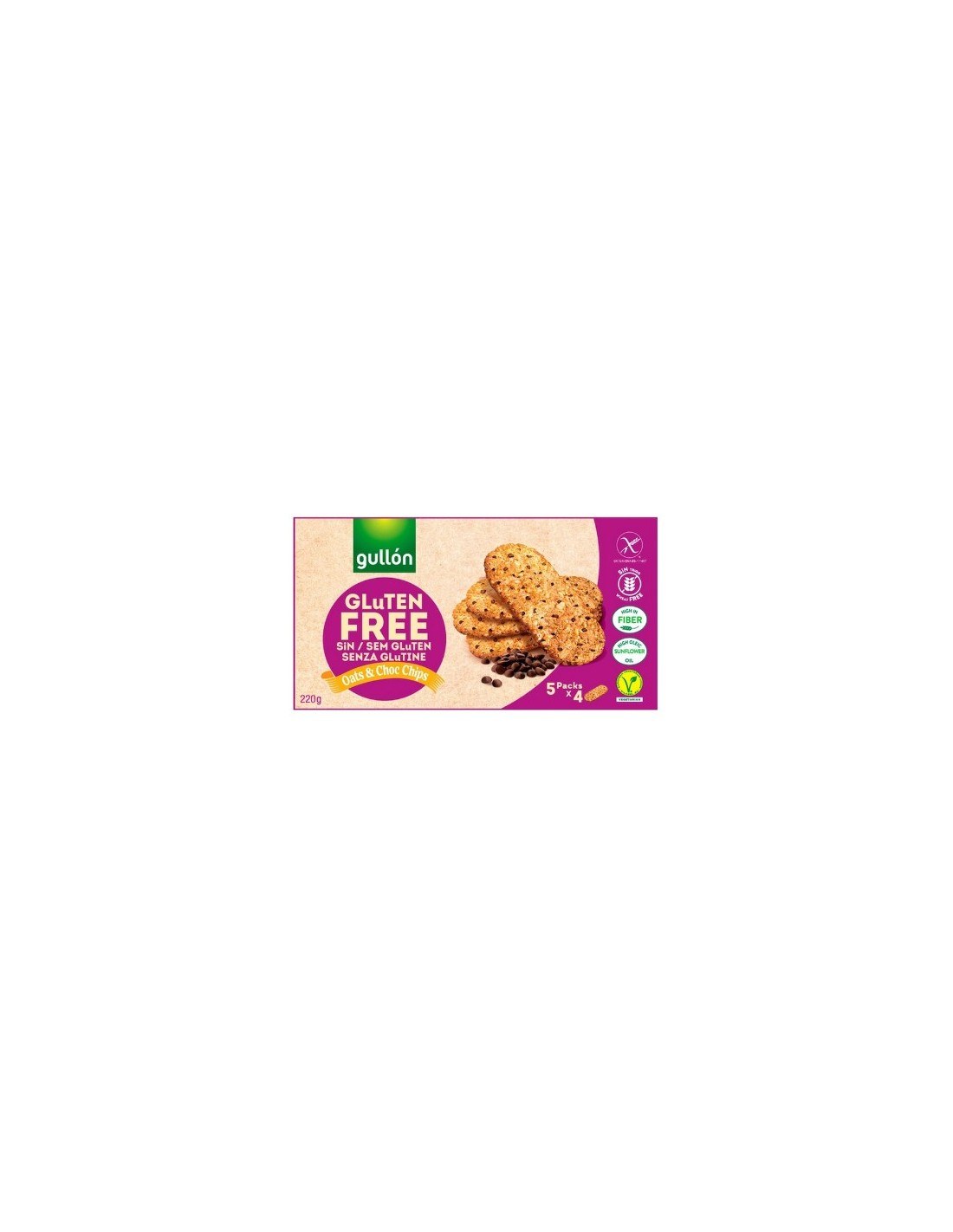 Gullon Gluten Free Oat Chocolate Chip 220g