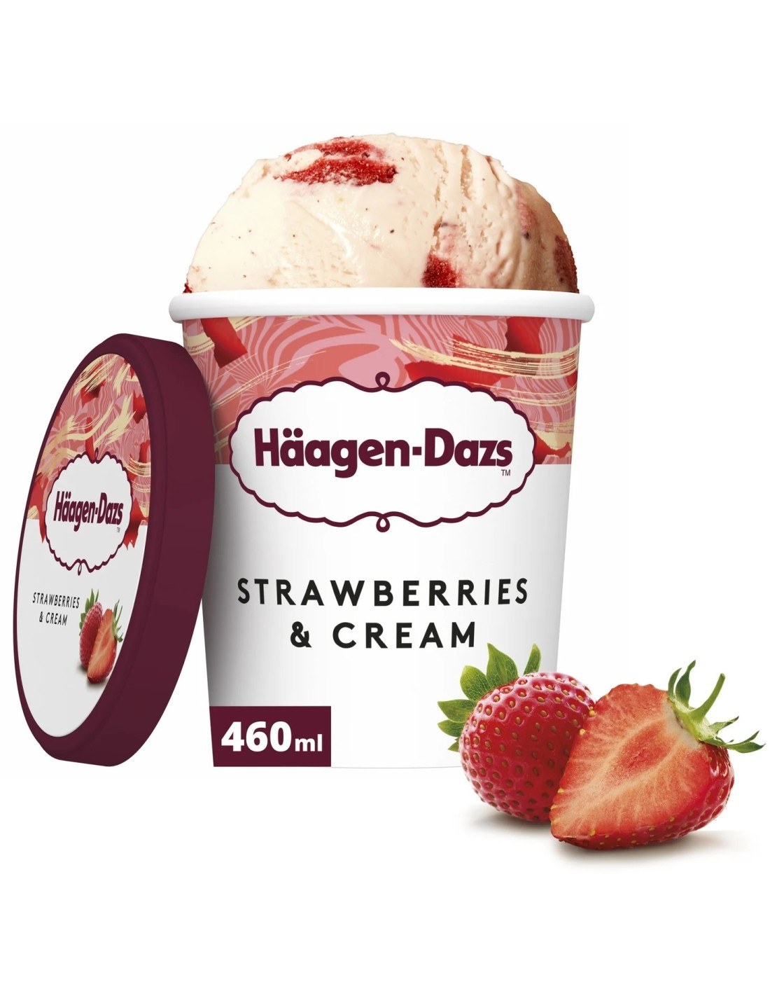 Häagen-Dazs Strawberries & Cream 460ml