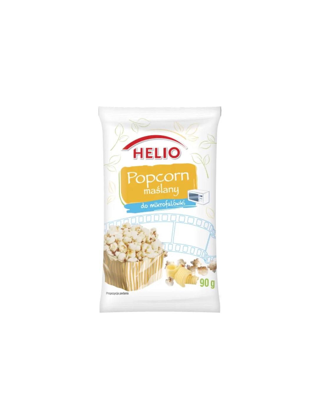 Helio Microwave Popcorn Buttery 90g