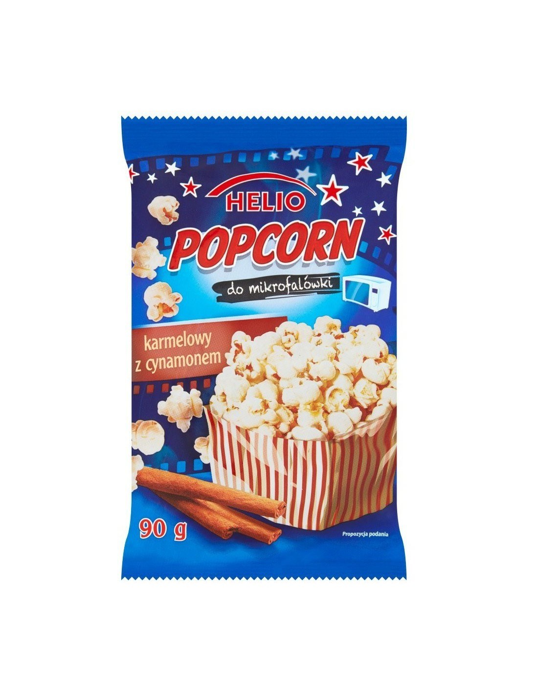 Helio Microwave Popcorn Caramel with Cinnamon 90g