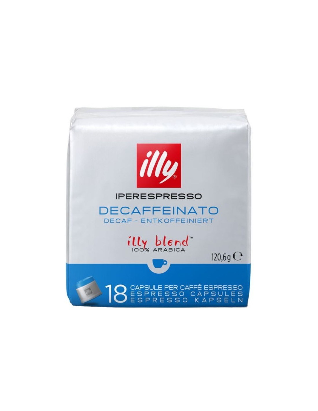 Illy Iperespresso Decaf Capsules 18pcs
