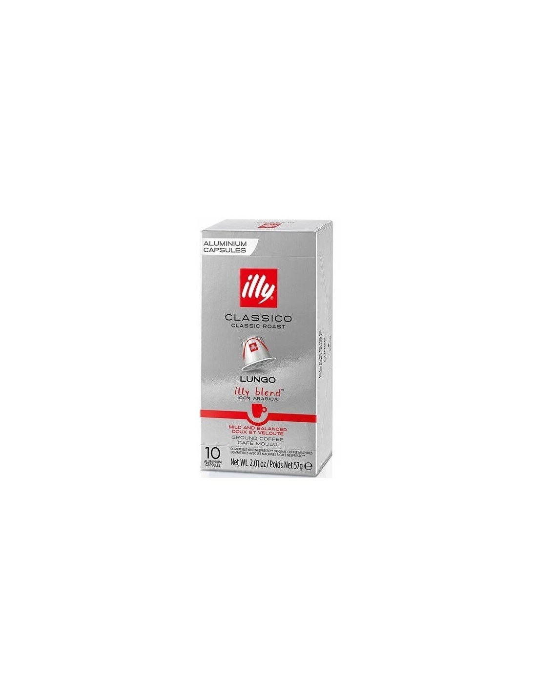 Illy NCC Lungo Classic Capsules 10pcs