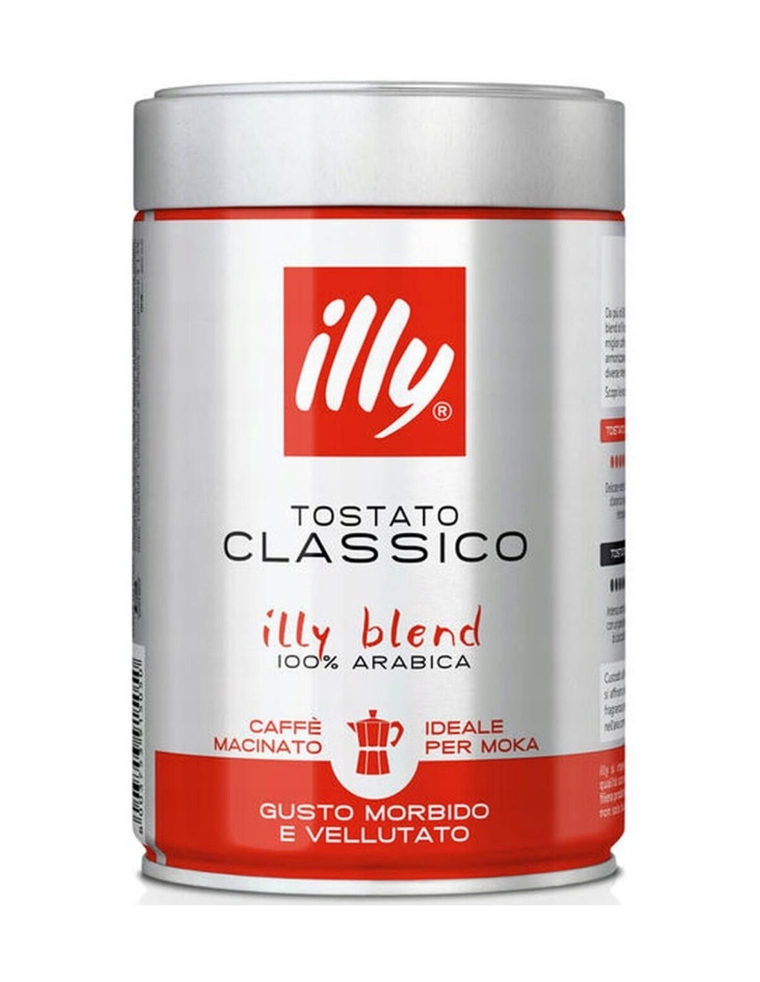 Illy Espresso Classico Ground Coffee 250g
