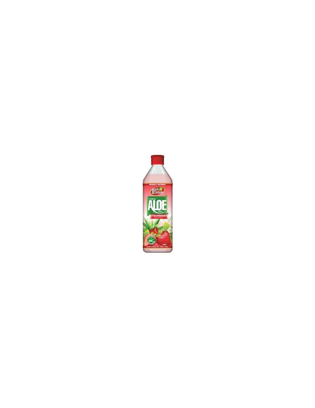 Just Drink Strawberry Aloe Drink 500ml