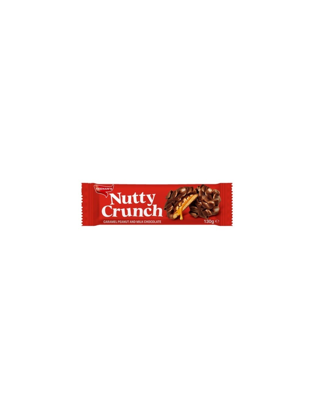 Keenans Nutty Crunch Milk Chocolate 130g