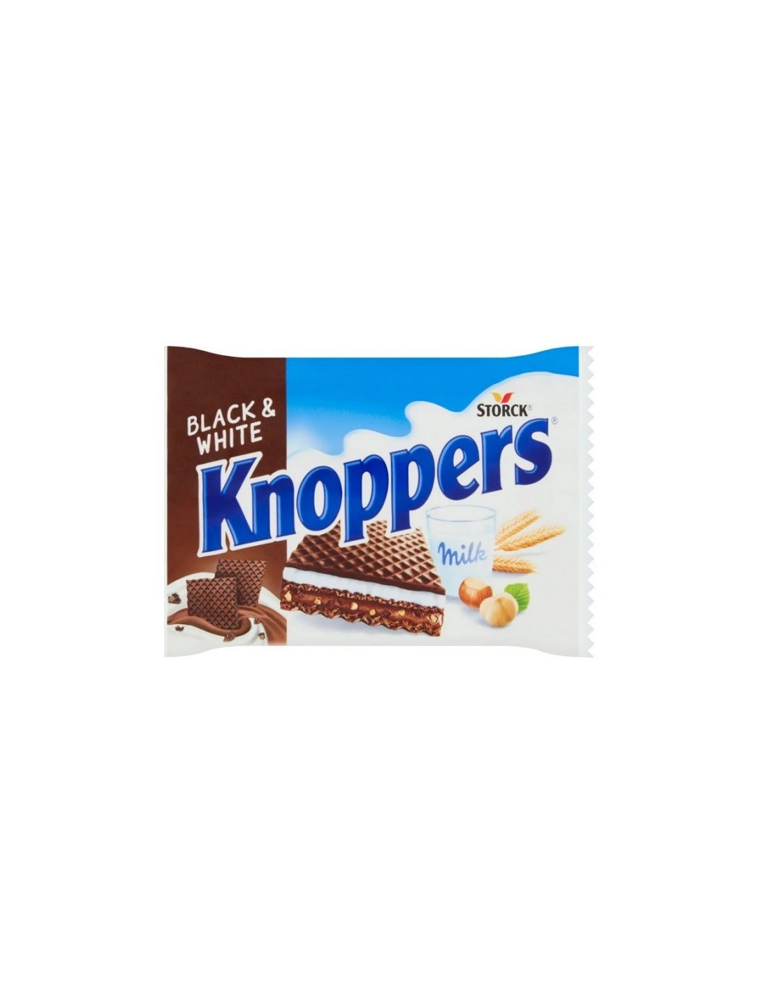 Knoppers Black & White 25g